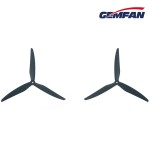 2pairs(2cw+2ccw) Gemfan 1050 10x5x3 3-blade Glass Nylon Fiber Propeller for Multirotor 10" Cinelifter Marcoquad